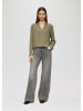 QS Bluse in 7854_tannengrün