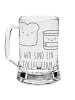 Mr. & Mrs. Panda Gravur Bierkrug Toast Marmelade mit Spruch in Transparent