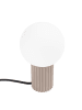 Nice Lamps Tischlampe ORBITAL 1 taupe H 19 cm