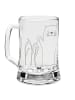 Mr. & Mrs. Panda Gravur Bierkrug Otter Stein ohne Spruch in Transparent