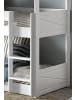 58 aufm Kessel ETAGENBETT Karyl 206x200x105 aus Massivholz in Weiß