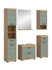xonox.home Badkombination in Artisan Eiche/Salbei - (B) 164 x (H) 191 x (T) 37