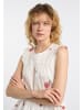 DreiMaster Vintage Damen Top in Wollweiss Koralle