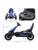 HOMCOM Gokart Tretauto Blau