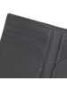 DuDu Capri Geldbörse RFID Schutz Leder 11.5 cm anthracite mosaic