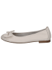 Caprice Ballerina in VANILLA NAPPA