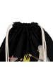 Mr. & Mrs. Panda Gymtasche Pinguin Lagerfeuer mit Spruch in Schwarz