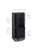 relaxdays Schreibtischorganizer in Schwarz - (B)27,5 x (H)12,5 x (T)14 cm