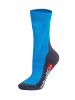 Trollkids halbhohe Wandersocken Trekking Socken "Trekking Mid Cut" in Mittelblau