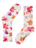 Burlington Garden Bloom Socken in White