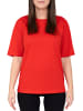 Reichstadt Reichstadt Regular Fit T-Shirt Damen Shoulder Drop 25RSW071 Red 4XL