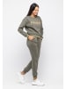 Tom Barron Trainingsanzug Tom Barron Tracksuit With Fashion Print in khaki