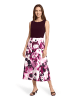 Vera Mont Cocktailkleid mit ausgestelltem Rock in Patch Purple/Purple