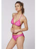 Chiemsee Gemustertes Triangel-Bikini-Top in Pink