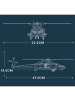 Reobrix 33026 Rettungshubschrauber Klemmbaustein 1137 Teile