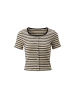 VINAJA Women T-Shirt in Cream Black