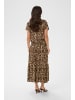 Kaffe Rock KAmaxi A-shape in Naturel Leopard Print