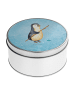 Mr. & Mrs. Panda Gebäckdose Pinguin Angler ohne Spruch in Eisblau