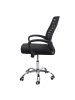 MCW Bürostuhl L44 ergonomische Rückenlehne, Schwarz