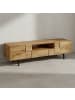KADIMA DESIGN Lowboard Holz Eiche-Dekor 160x46x43 cm TV-Kommode mit zwei Türen,