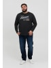 BLEND Longsweatshirt in schwarz