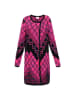 IZIA Women Cardigan in black multicolor