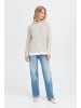Oxmo Strickpullover OXFSANVI PU 1 in Beige