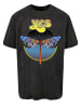 F4NT4STIC Oversize T-Shirt YES Dragonfly Tour V1 in schwarz
