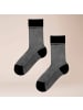 Kunert Socken Fine Love gemustert in Black