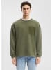 QS Sweatshirt in 7929_olivgrün
