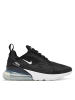 Nike Sneaker Air in Black/Metallic Silver-White