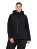 Ulla Popken Softshelljacke in schwarz