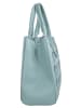 Samantha Look Handtasche echt Leder in blau