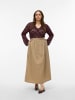 Vero Moda A-Linien Rock in Silver Mink