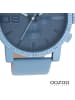 Oozoo Analog-Armbanduhr Oozoo Timepieces blau extra groß (ca. 48mm)