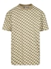 Urban Classics Urban Classics Herren Oversized Check Tee in khakicheck