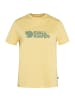 FJÄLLRÄVEN T-Shirt Fjällräven Logo Tee W in Gelb