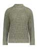 CARTOON Strickpullover mit Stehkragen in Pale Khaki