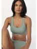 Hessnatur Bustier-BH in salbei