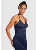SMILODOX Crop Top Malena in Marineblau