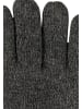 Camel Active Melierte Strickhandschuhe mit warmen Futter in Dunkelgrau