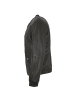 Mauritius Lederblouson Lammnappa in Schwarz