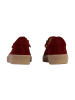 Gabor Sneaker Basse aus Leder Samtchevreau Rot