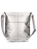 Zwei Mademoiselle M12 - Schultertasche 32 cm (cord-mocca) in silver