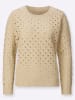 Sieh an! Ajourpullover in sand