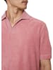 Marc O'Polo DfC Frottee-Poloshirt regular in strawberry mauve