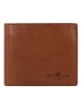 Greenburry Newport Geldbörse RFID Schutz Leder 11 cm caramel