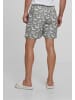 Urban Classics Urban Classics Badeshorts in paleolive/white