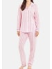 Rösch Schlafanzug Hose Basic in Rose stripe
