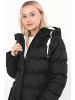 Brave Soul Winterjacke Steph Black L